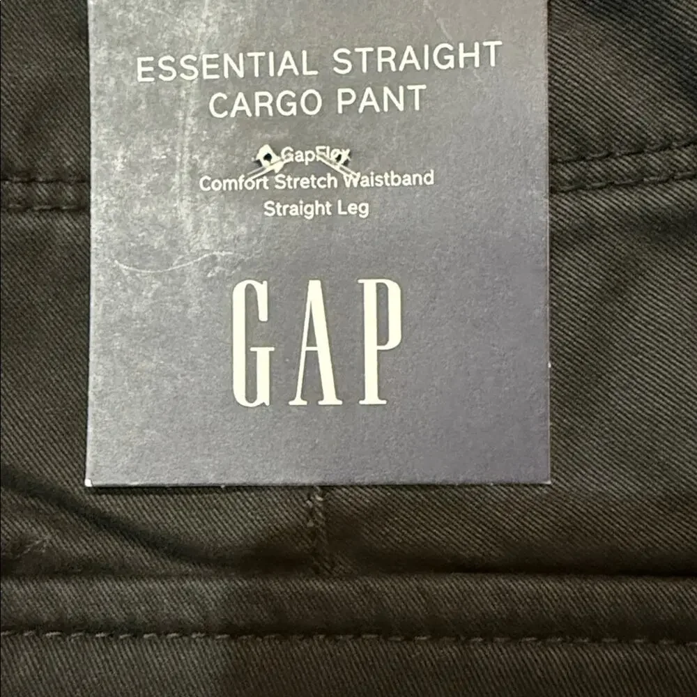 Men's Gap Black Cargo Pants NWT